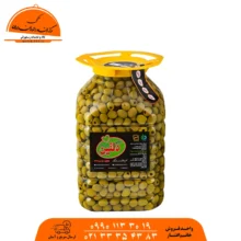 زیتون سبز بی هسته دلفین 4 کیلویی