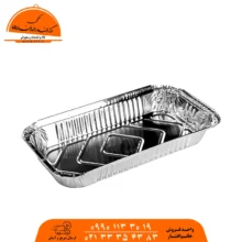 دیس آلومینیومی کبابی متوسط کد 111
