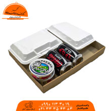 سینی غذا دو پرسی