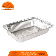 ظرف آلومینیومی تک پرس 711