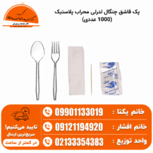 پک قاشق چنگال لدرلی محراب پلاستیک (1000 عددی)